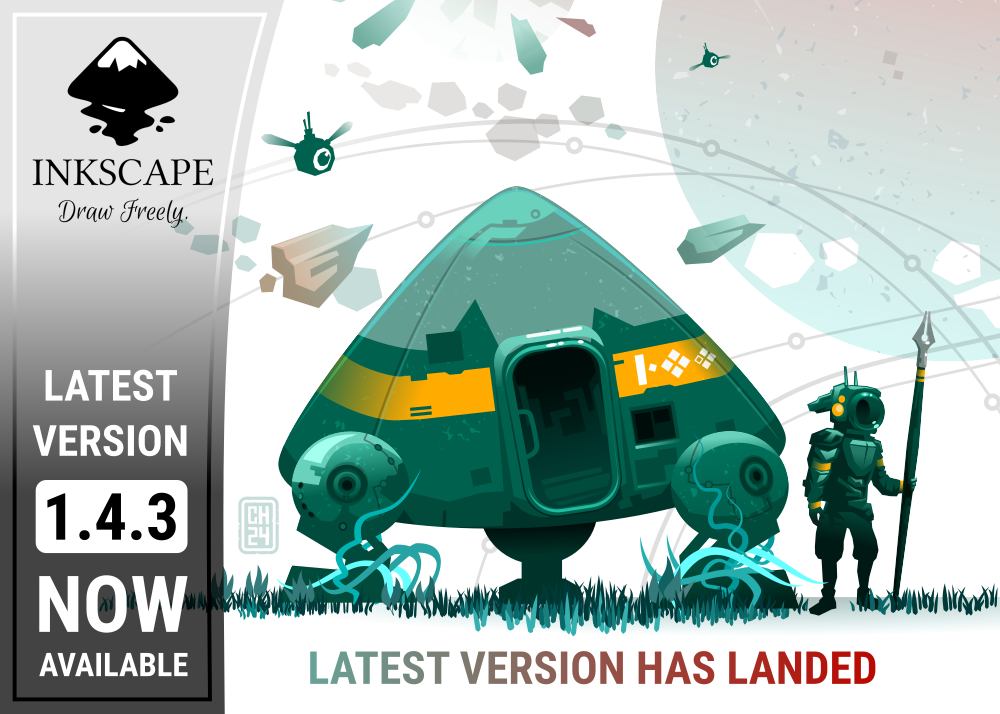 Programa inkscape gratuito 1.4.3